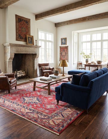 205cm x 305cm Hand Knotted Kazak Rug
