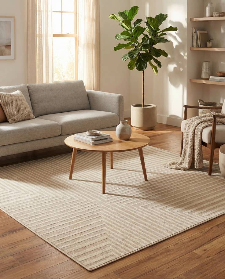 Detail image of 8' x 8' Contour Square Rug