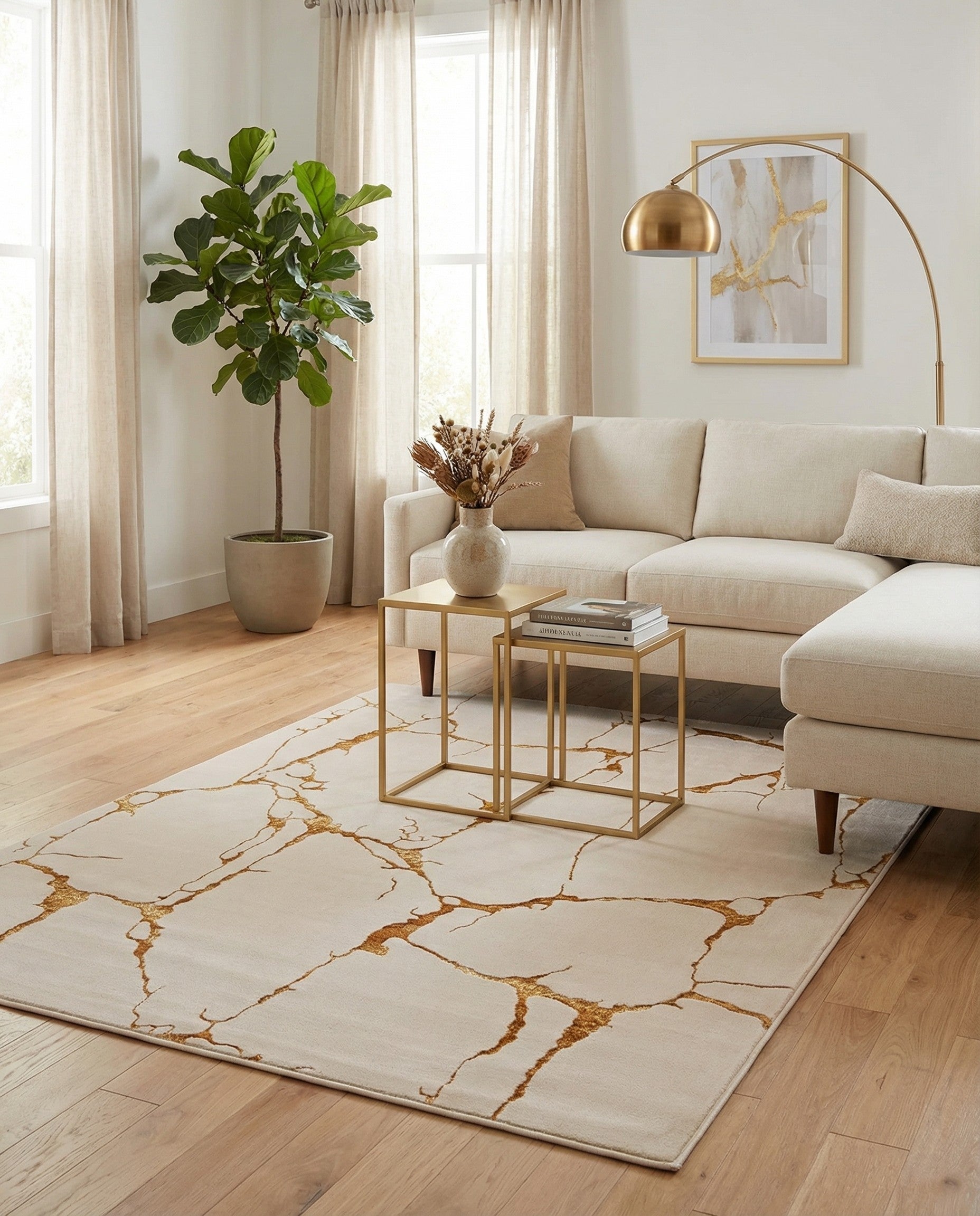 5' 3 x 7' Vogue Geo Rug