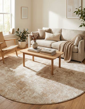 7' x 7' Aurora Round Rug