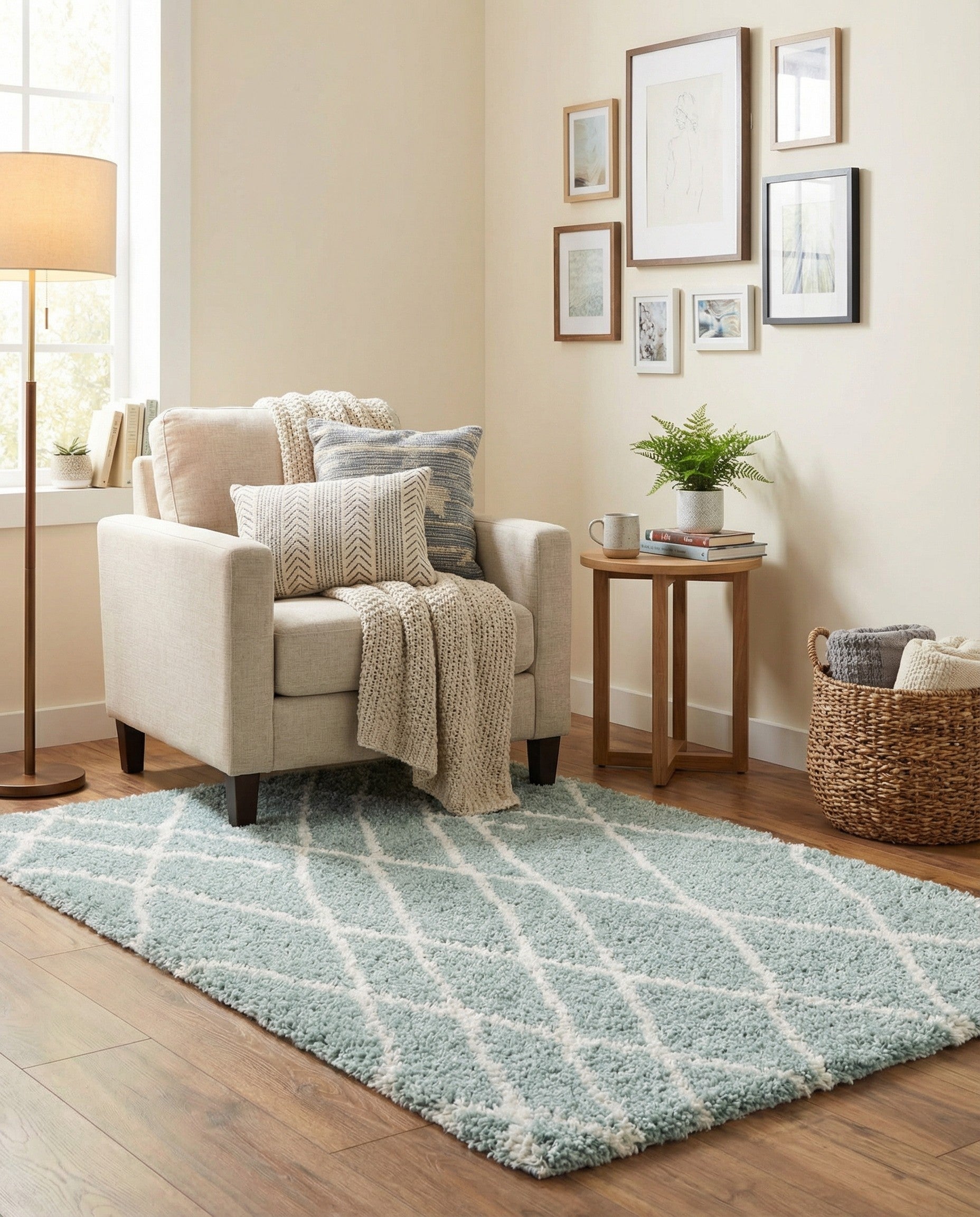 3' 3 x 5' 3 Soft Touch Shag Rug