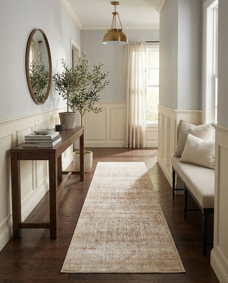 Detail image of 3' x 13' Eliza Runner Rug
