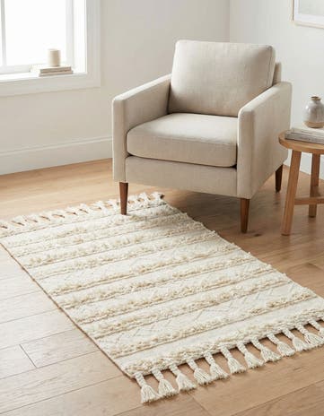 3' 3 x 5' 1 Hand Woven Arizona Wool Rug