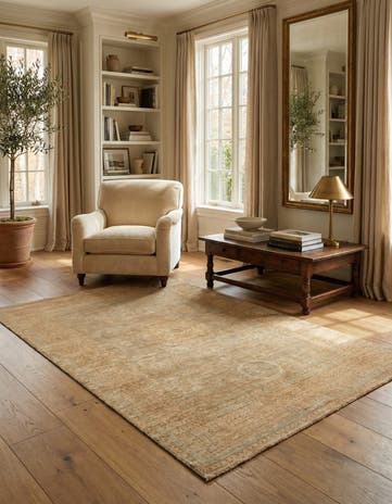 4' 10 x 6' 11 Mamluk Wool Rug