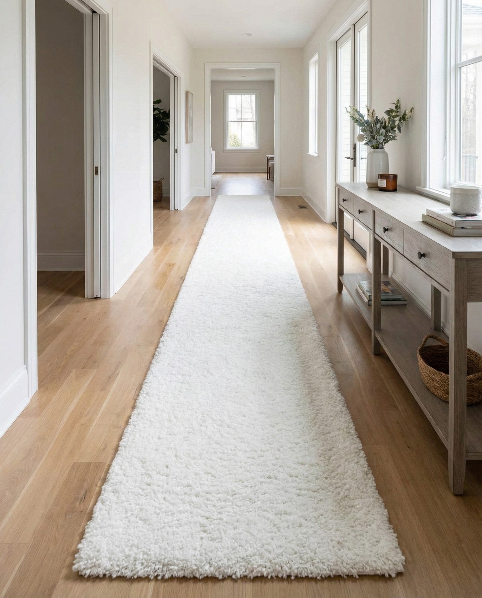 Primary image 2' 6 x 16' 5 Everyday Shag Runner Rug