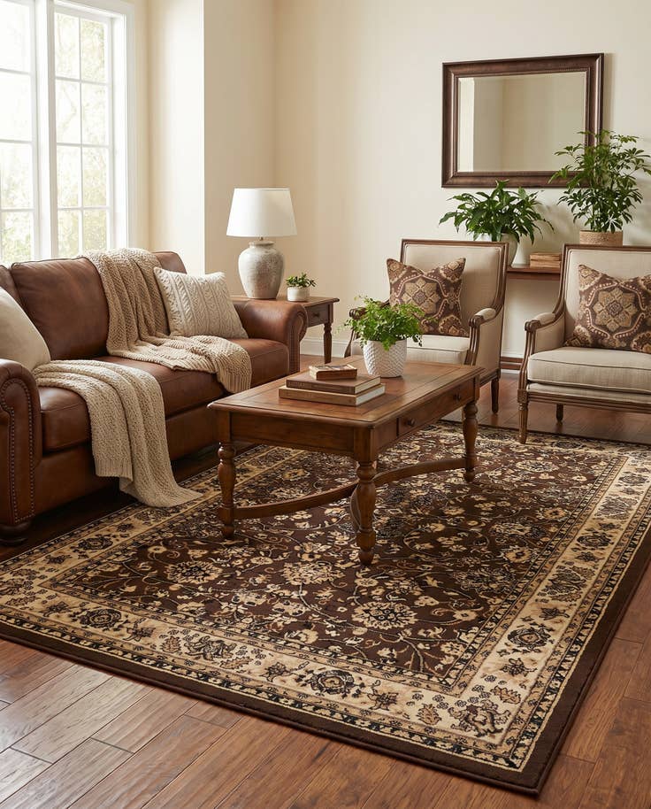 Detail image of 5' 3 x 8' Yasmin Rug