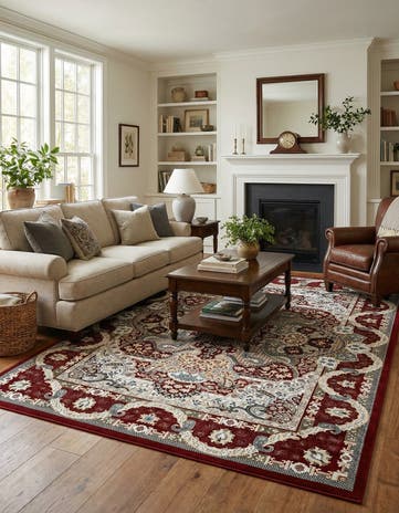 7' 10 x 10' Nain Design Rug