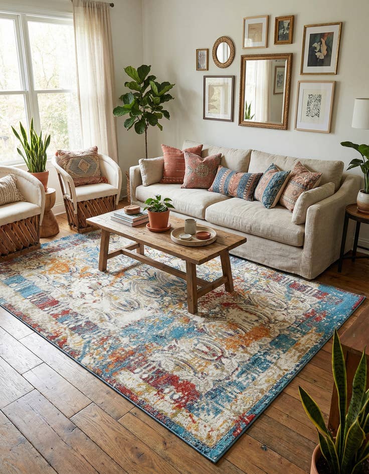 Detail image of 8' x 10' Veneto Rug