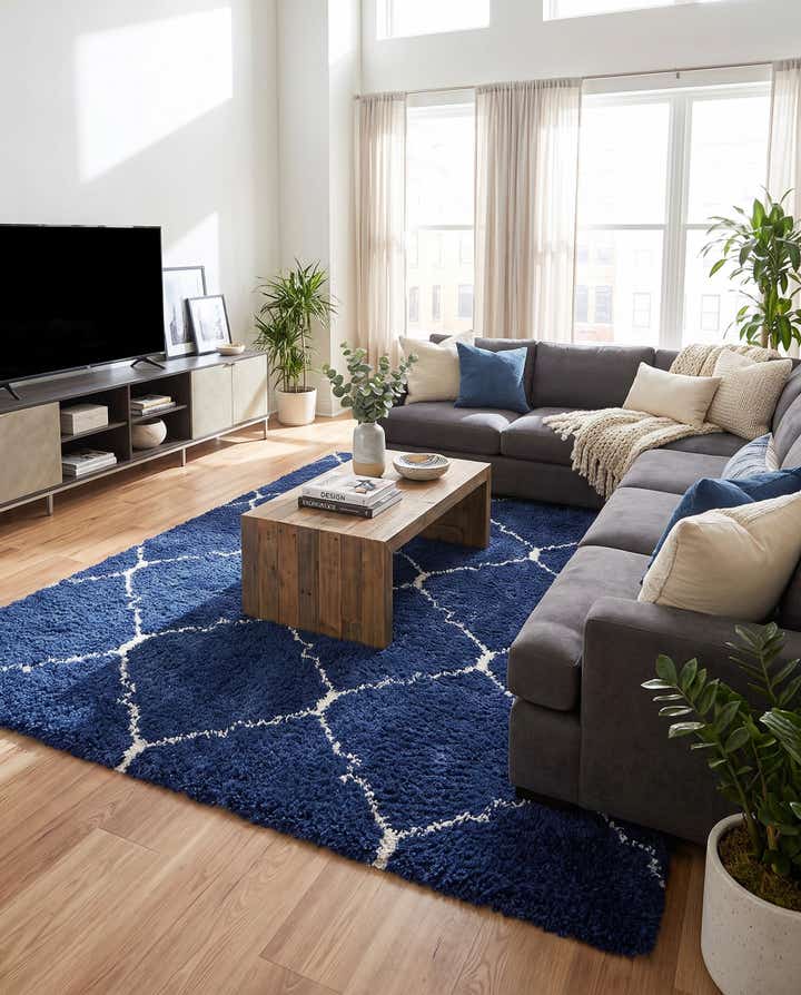 9' x 12' Moroccan Shag Rug