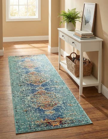 2' x 6' 9 Washable Carnevale Runner Rug