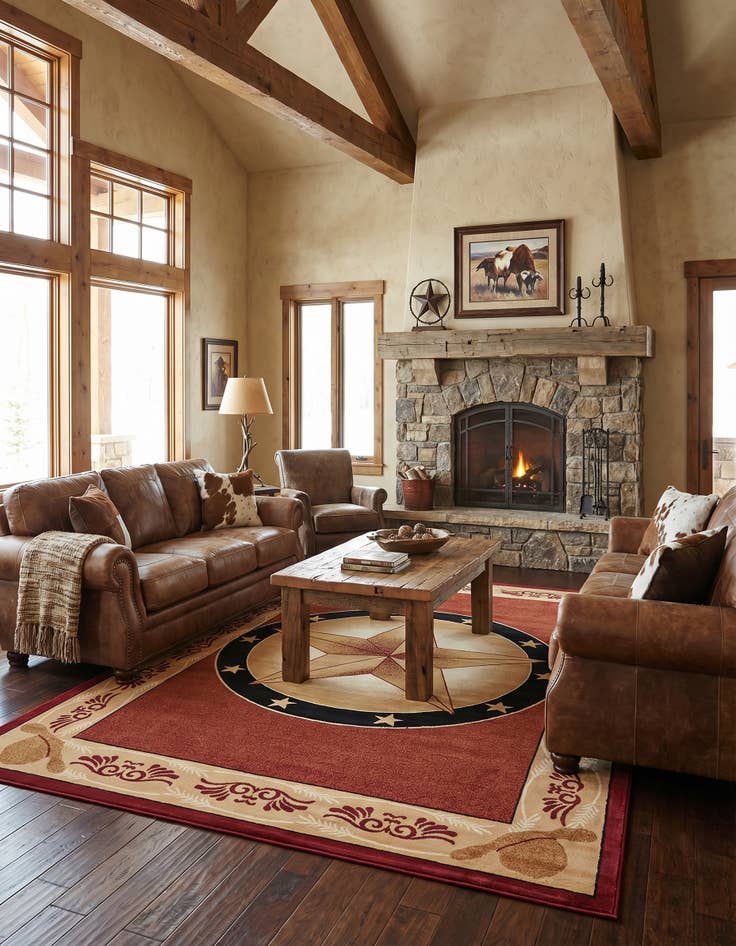 Detail image of 10' x 14' Pioneer Rug