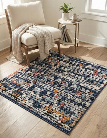 3' 3 x 3' 3 Morocco Square Rug