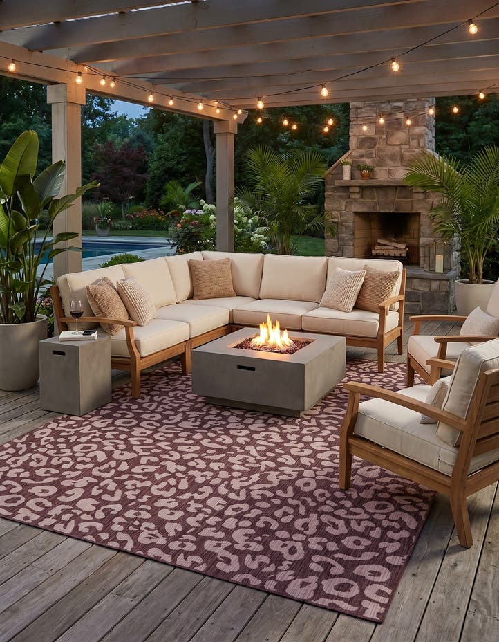 10' x 14' Easy-Clean Safari Indoor / Outdoor...