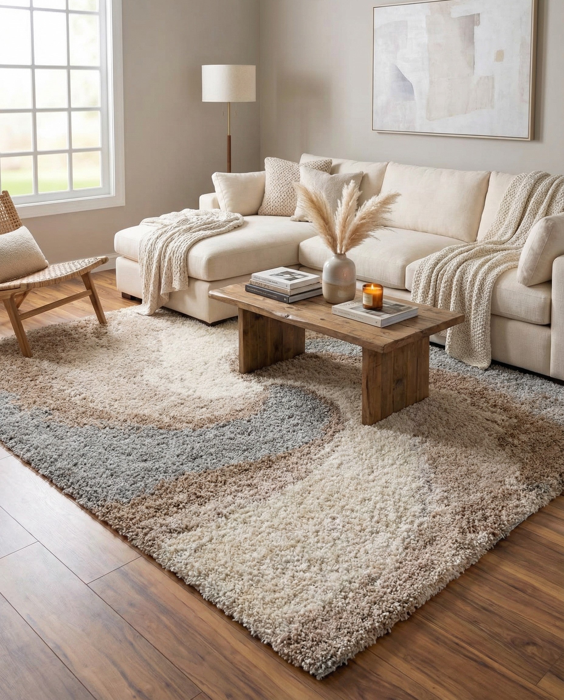 Primary image 7' 10 x 11' Soft Touch Shag Rug