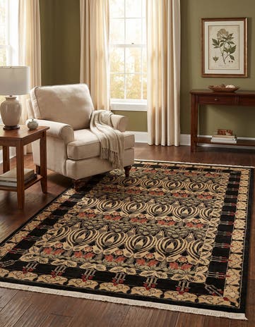 Black Chelsea Rug