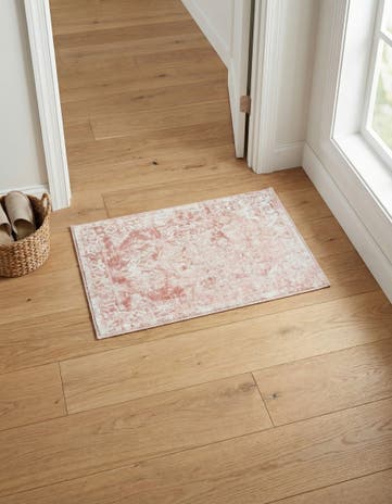 Pink Oxford Rug