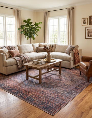185cm x 185cm Maahru Square Rug