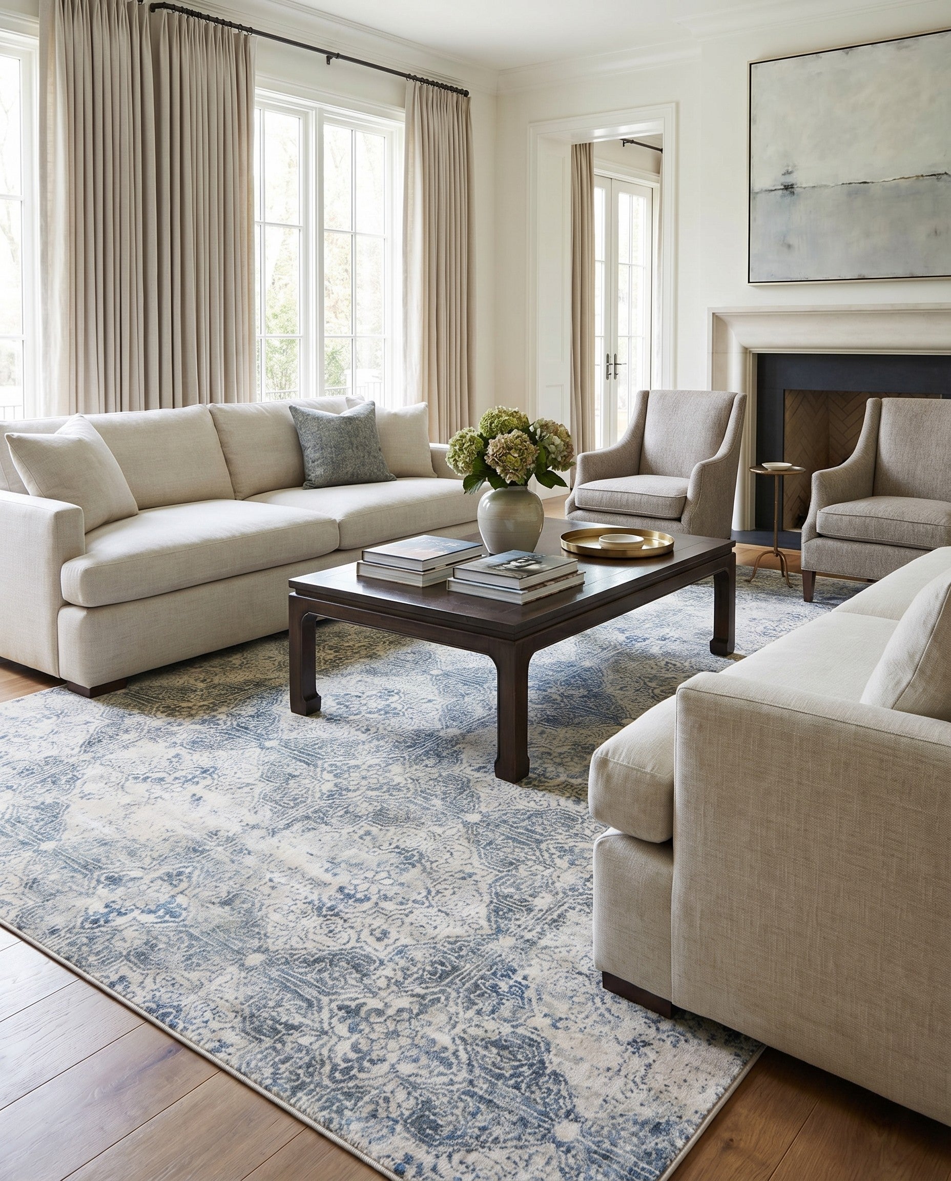 Beige Oxfordshire Rug