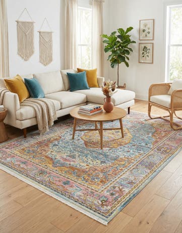 Light Blue Santiago Rug