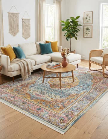 Light Blue Santiago Rug