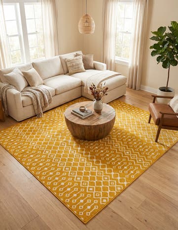 10' x 10' Kasbah Trellis Square Rug