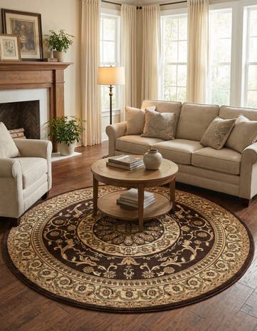 7' 10 x 7' 10 Chateau Round Rug