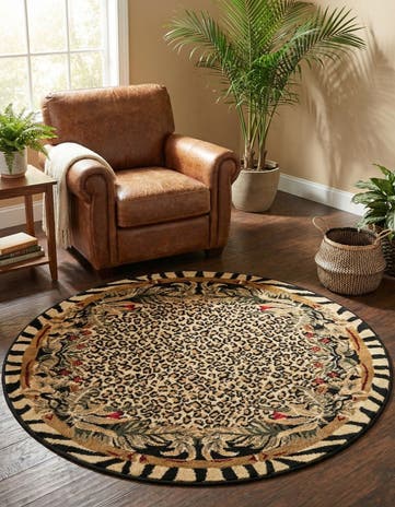 4' x 4' Savannah Round Rug