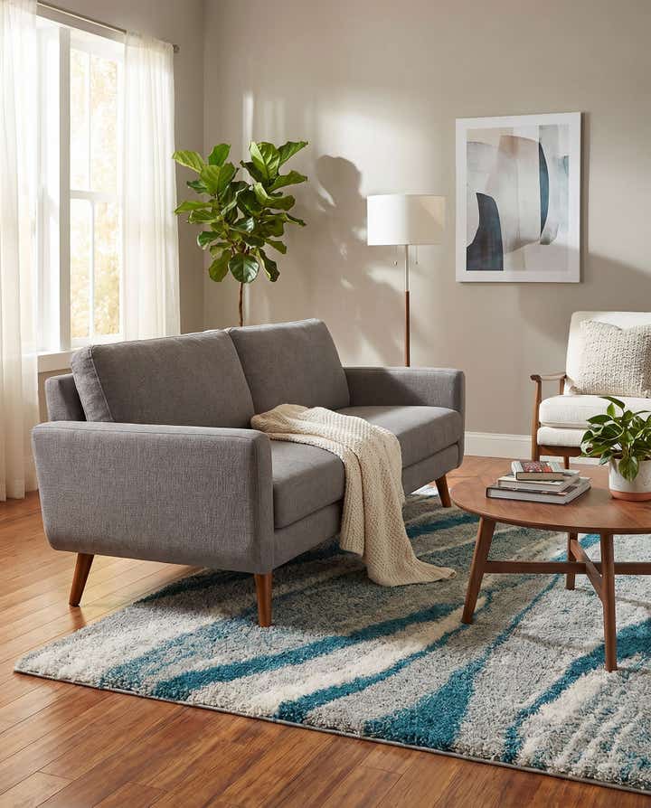 5' 3 x 8' Soft Touch Shag Rug