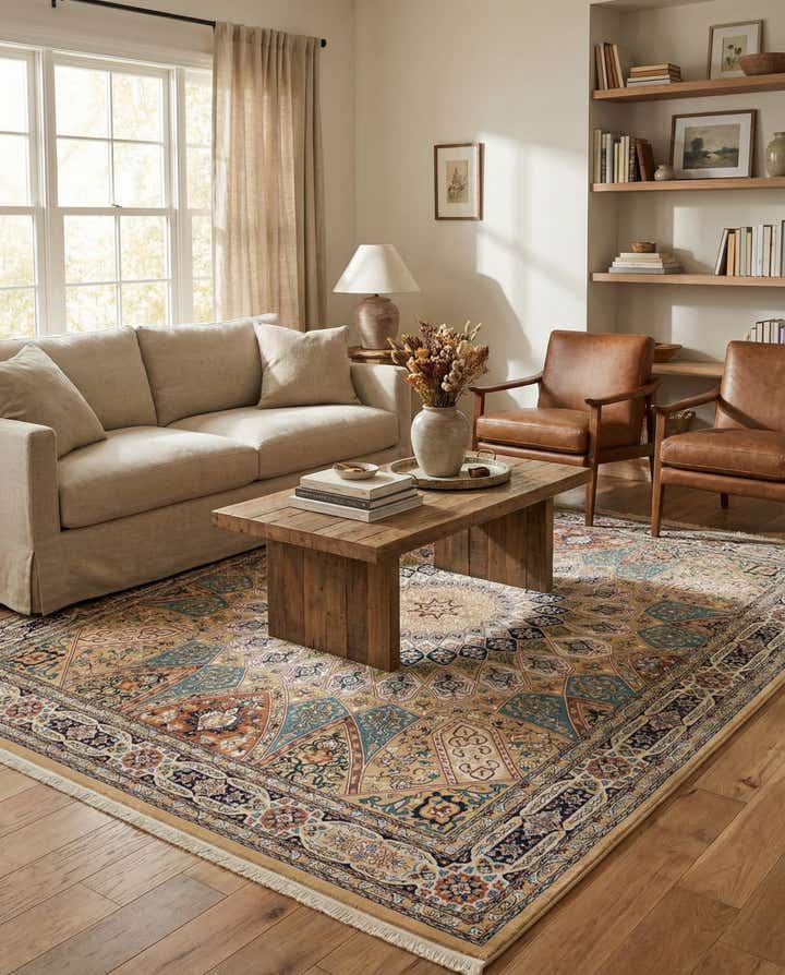 7' 10 x 10' Nain Design Rug