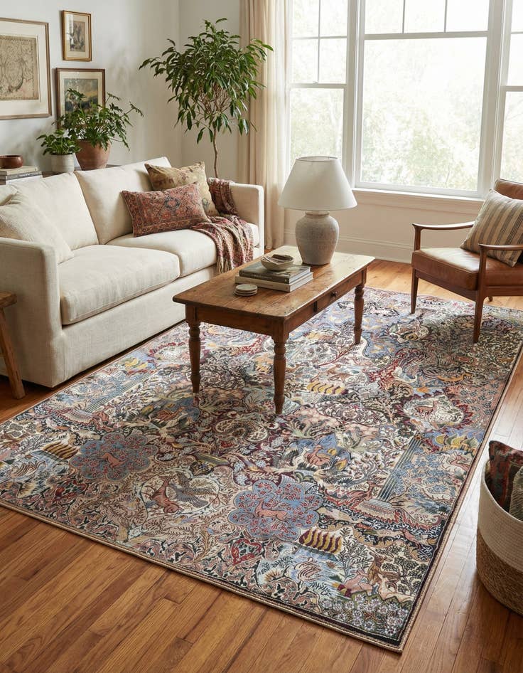 Detail image of 6' 1 x 9' Timeless Rug