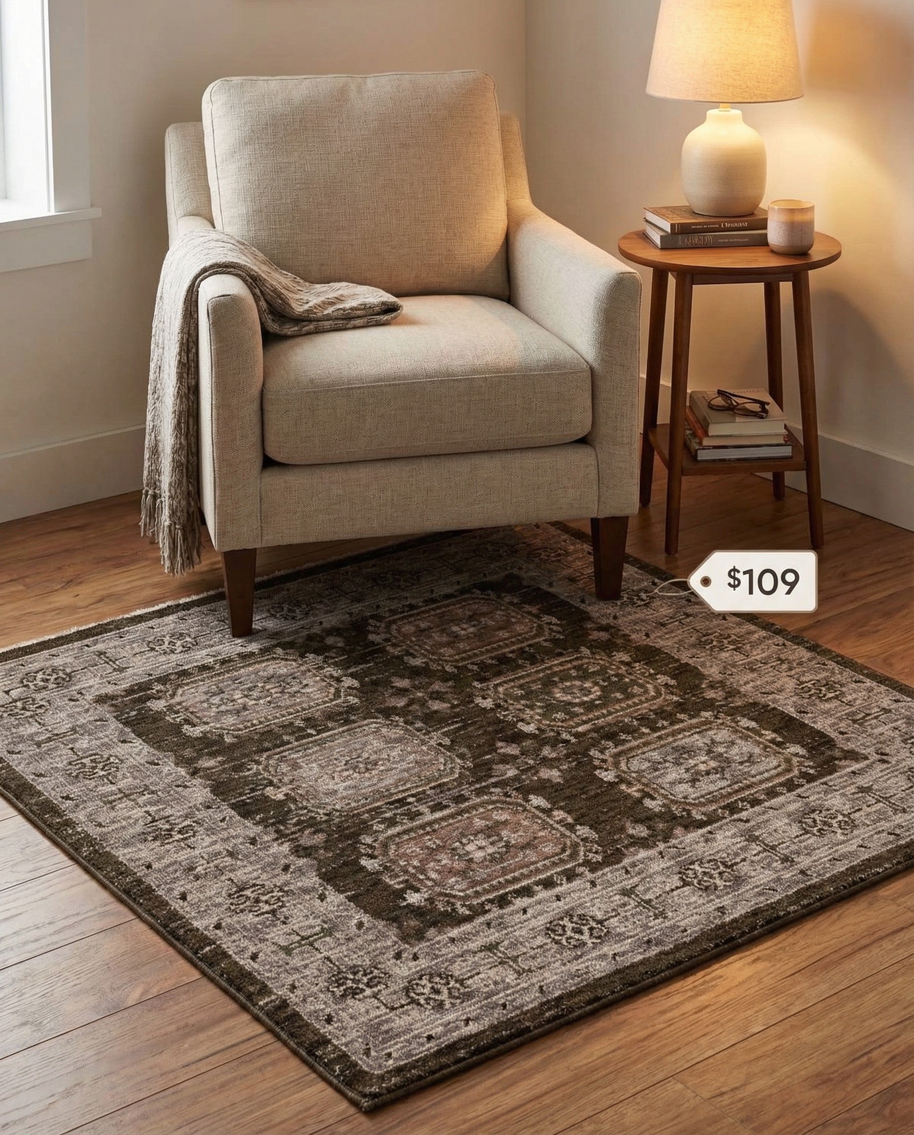 5' x 5' Grand Tradition Rug
