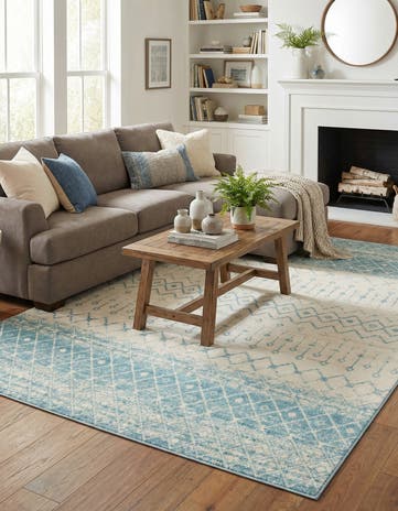 10' 8 x 14' Moroccan Trellis Rug