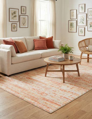 Orange Apollo Rug