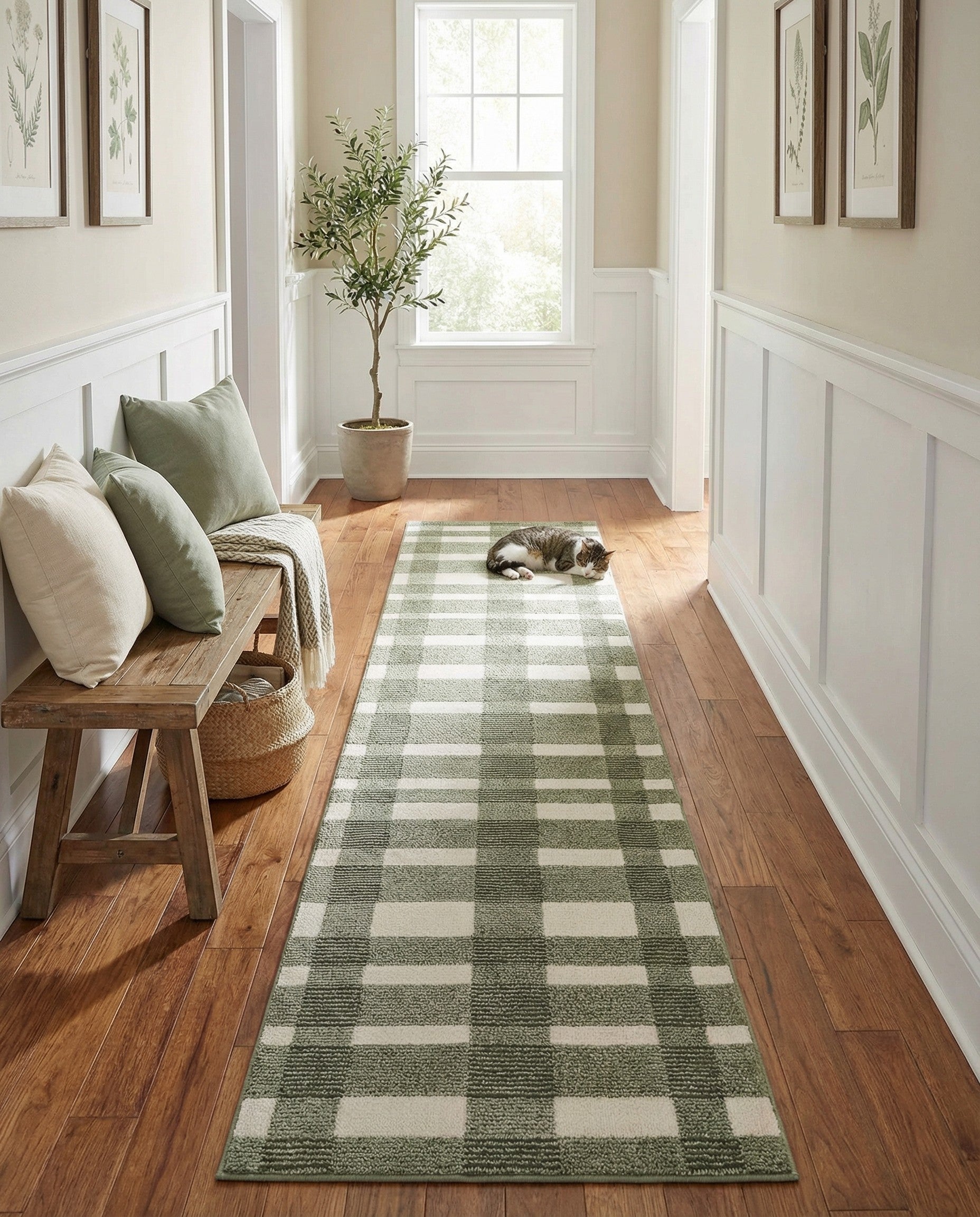 Primary image 2' 7 x 12' Textura Designer Runner Rug