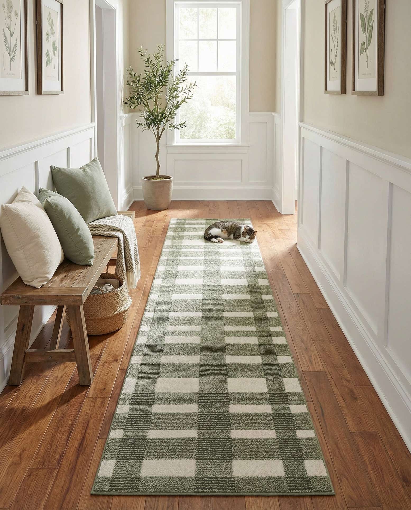 2' 7 x 12' Textura Designer Runner Rug