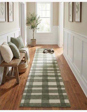 2' 7 x 12' Textura Designer Runner Rug