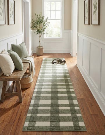 2' 7 x 12' Textura Designer Runner Rug