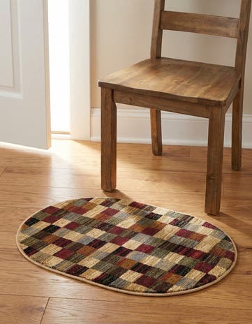 Cafe Oval Rug