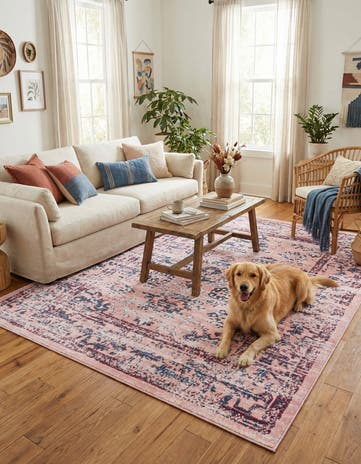 Pink Charleston Rug