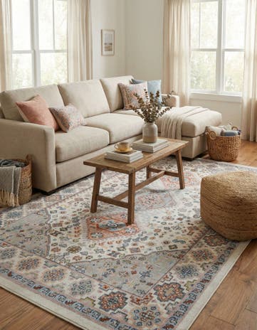 6' x 9' Kamala Washable Rug