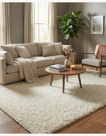 Pearl Infinity Shag Rug