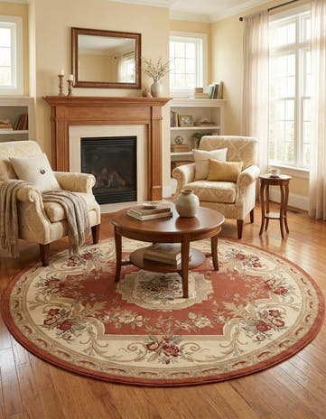 7' 10 x 7' 10 Chateau Round Rug