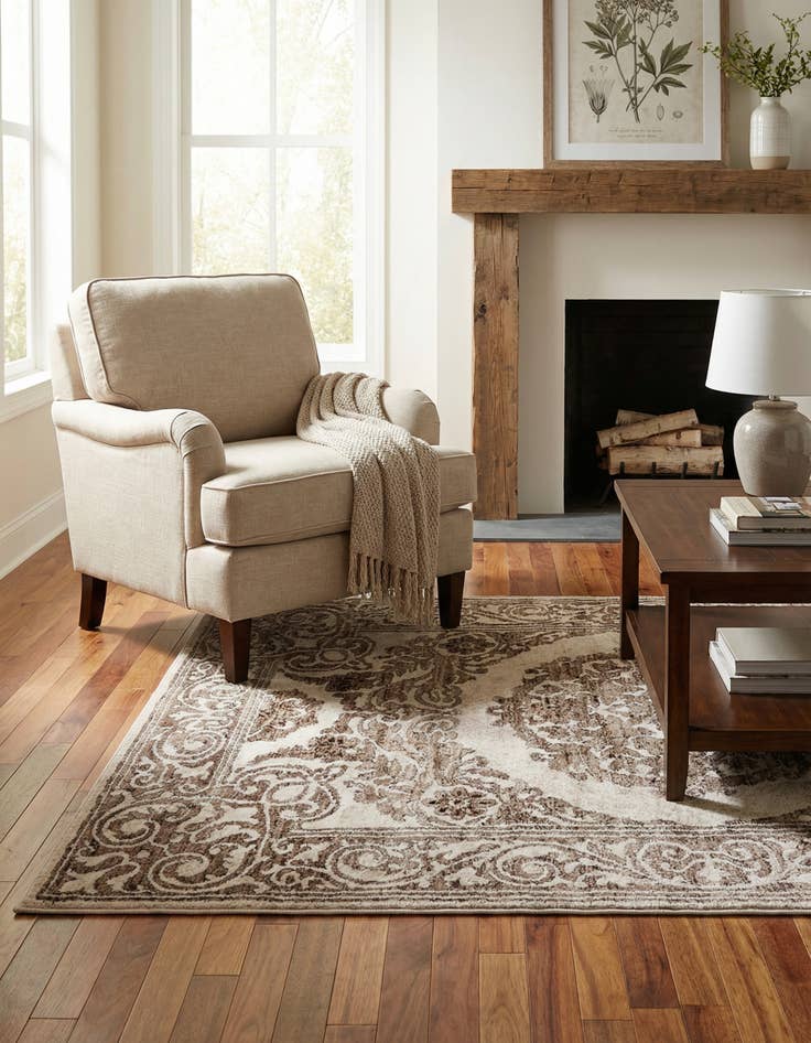 Detail image of  3' 3 x 5' 3 Hermitage Rug