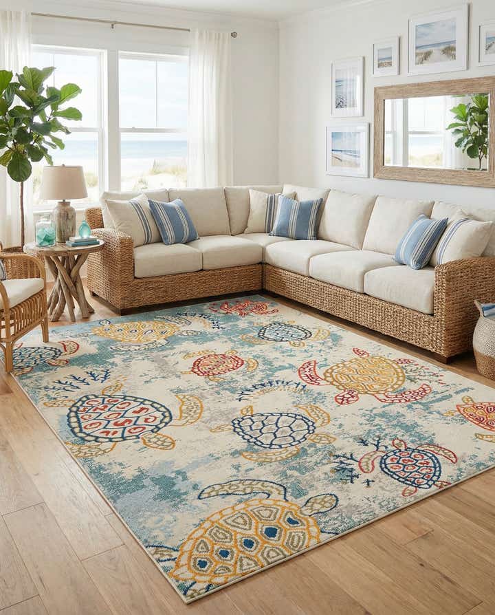 8' x 10' Washable Amalfi Rug