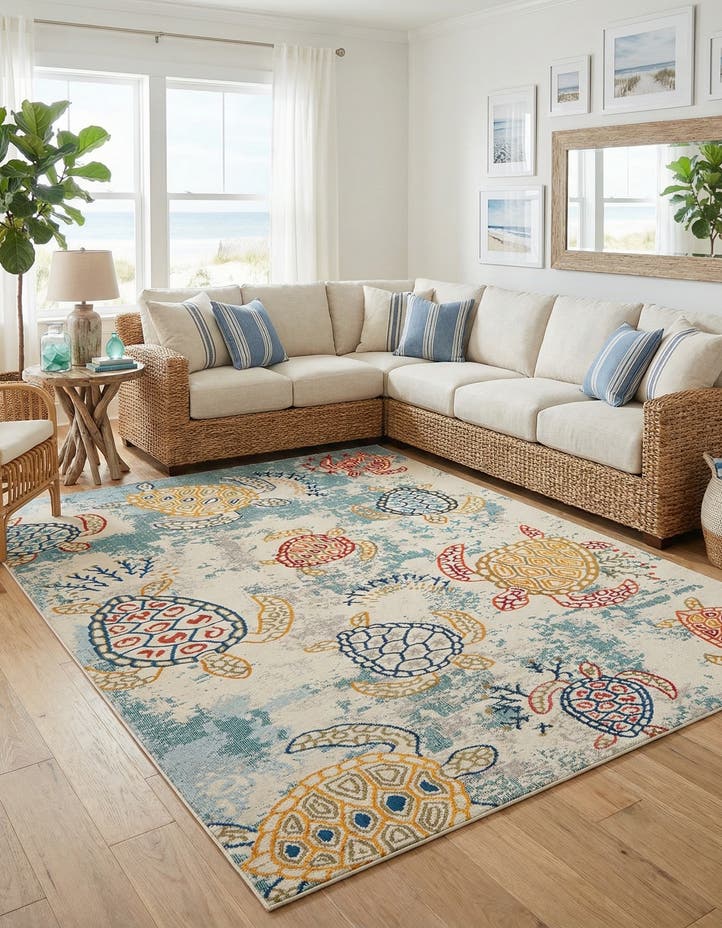 8' x 10' Washable Amalfi Rug