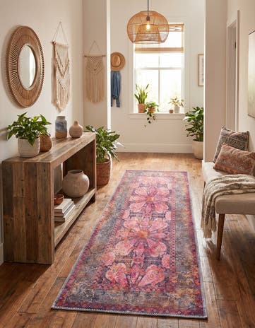 2' x 5' Washable Mangata Runner Rug
