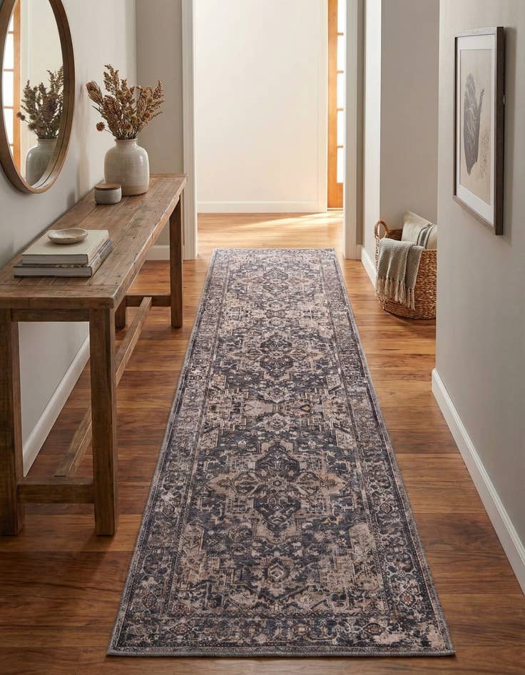 Detail image of 2' 7 x 10' Yara Runner Rug