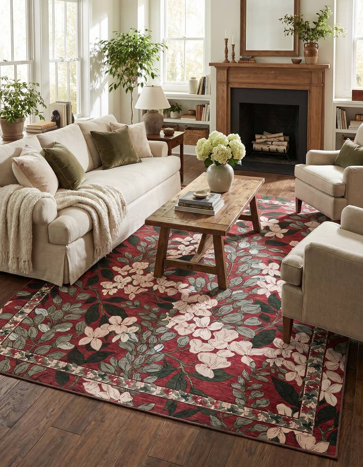 Detail image of 7' 10 x 10' Yara Rug