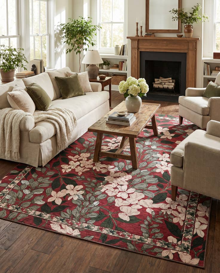 Detail image of 7' 10 x 10' Yara Rug