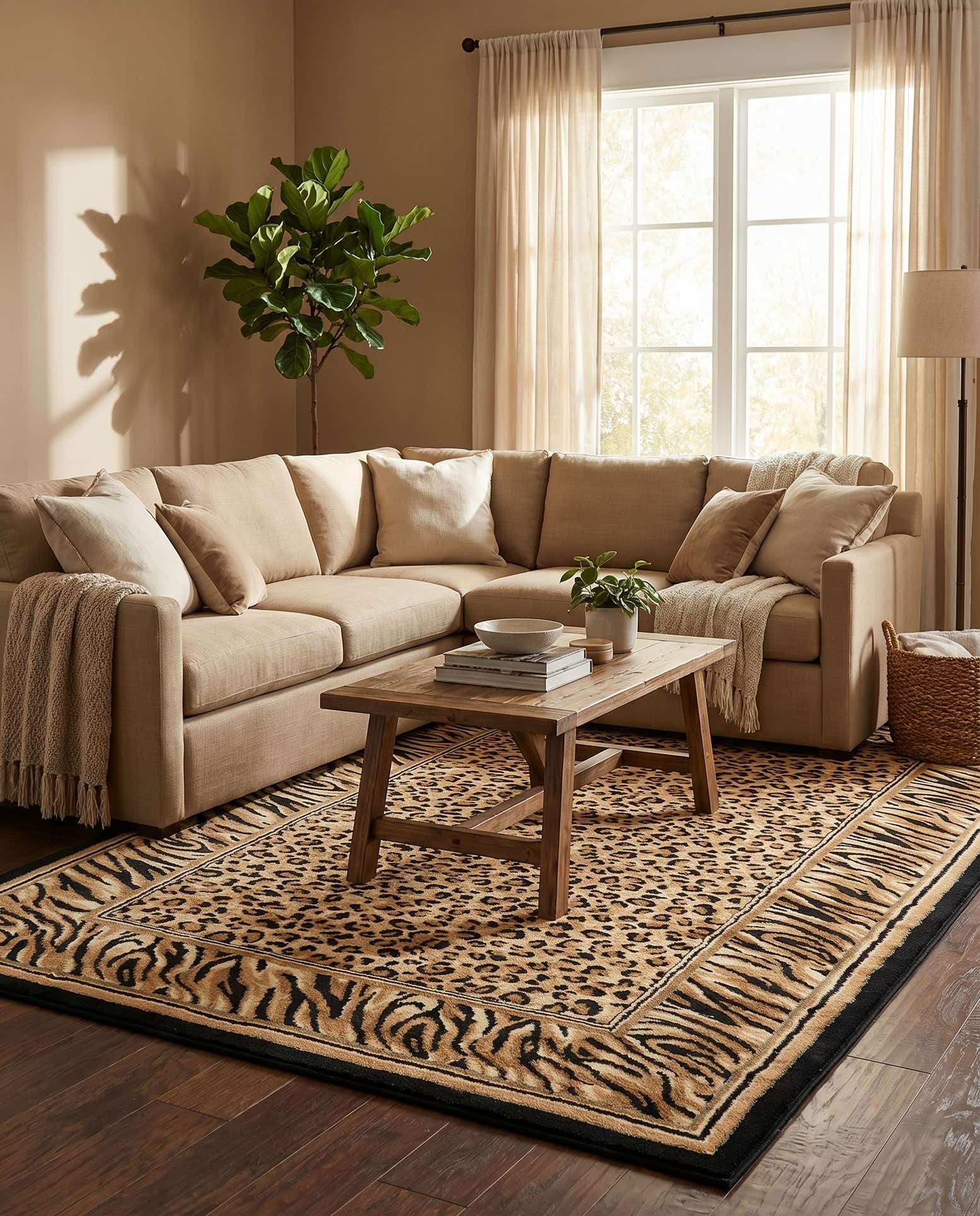 5' 3 x 8' Safari Rug
